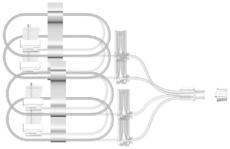 EMED Technologies Subcutaneous Infusion Set SAF-Q™ 27 Gauge X 4 6 mm 36 Inch Tubing Without Port - Box of 10 - SAF-Q-406-G27-BX