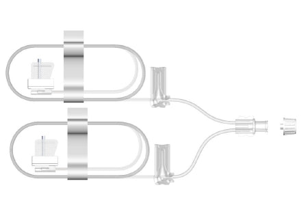 EMED Technologies Subcutaneous Infusion Set Sub-Q 27 Gauge X 2 6 mm 36 Inch Tubing Without Port - Box of 10 - SUB-250-BX