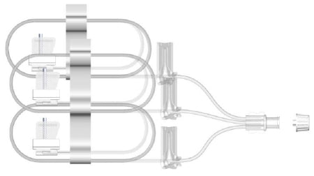 EMED Technologies Subcutaneous Infusion Set Sub-Q 27 Gauge X 3 12 mm 36 Inch Tubing Without Port - Box of 10 - SUB-312-G27-BX