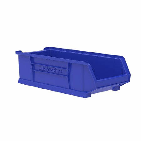 Akro-Mils Storage Bin AkroBins® Super-Size Blue Plastic 7 X 11 X 23-7/8 Inch - CT/4 - 30286BLUE-CT