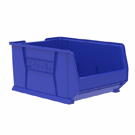 Akro-Mils Storage Bin AkroBins® Super-Size Blue Plastic 12 X 18-1/4 X 23-7/8 Inch - CT/1 - 30289BLUE-CT