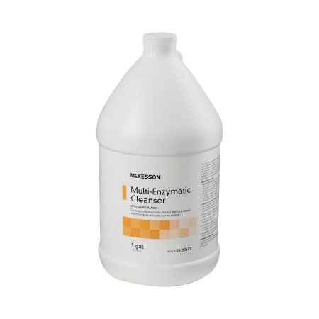 McKesson Multi-Enzymatic Instrument Detergent McKesson Liquid 1 gal. Jug Spring Fresh Scent - Each - 53-28502-EA