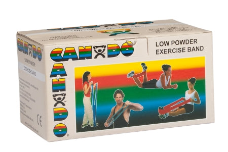 Fabrication Enterprises Exercise Resistance Band CanDo® Low Powder Tan 5 Inch X 6 Yard 2X-Light Resistance - Each - 10-5210-EA