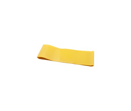 Fabrication Enterprises Exercise Resistance Band Loop CanDo® Low Powder Yellow 3 X 10 Inch X-Light Resistance - Each - 10-5251-EA