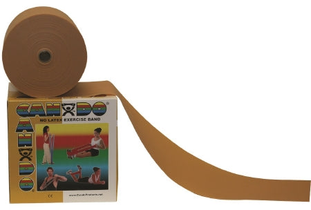 Fabrication Enterprises Exercise Resistance Band CanDo® Gold 5 Inch X 50 Yard 3X-Heavy Resistance - Each - 10-5627-EA
