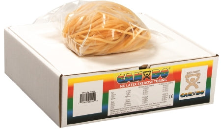 Fabrication Enterprises Exercise Resistance Tubing CanDo® Tan 100 Foot Length 2X-Light Resistance - Each - 10-5720-EA