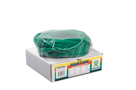 Fabrication Enterprises Exercise Resistance Tubing CanDo® Green 100 Foot Length Medium Resistance - Each - 10-5723-EA