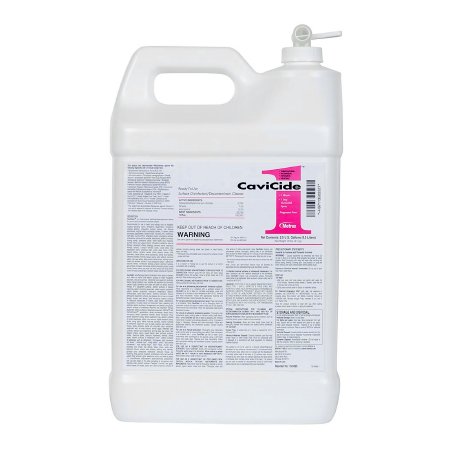 Metrex Research CaviCide1™ Surface Disinfectant Cleaner Alcohol Based Manual Pour Liquid 2.5 gal. Jug Alcohol Scent NonSterile - Case of 2 - 13-5025-CS