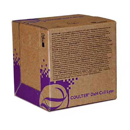 Beckman Coulter Reagent Coulter® DxH™ Hematology Erythrocyte Lytic Agent For UniCel® DxH™ 800 Cellular Analysis System 1 X 5 Liter - Each - 628019-EA