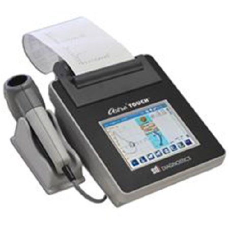 SDI Diagnostics Spirometer Kit AstraTouch™ <1.5 cm H20 L/s @14 L/s Touch Screen Display Disposable Mouthpiece - Each - 29-5405-EA