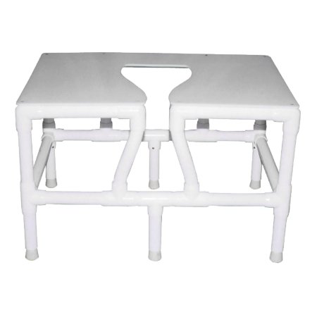 Patterson Medical Supply Commode / Shower Chair MJM International 30 Inch Seat Width 700 lbs. Weight Capacity - Each - 557386-EA