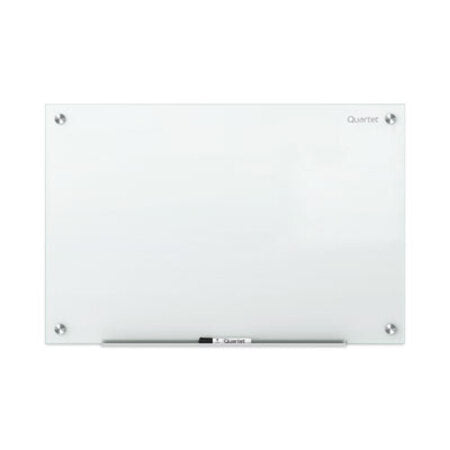 Quartet® Infinity Glass Marker Board, 36 x 24, White Surface - Each - QRT-G3624W-EA