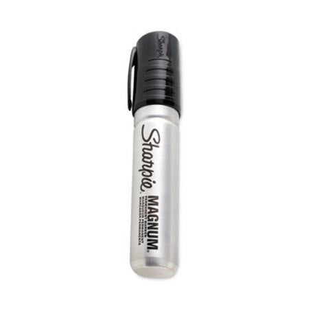 Sharpie® Magnum Permanent Marker, Broad Chisel Tip, Black, Dozen - Box of 1 - SAN-44001BX-BX