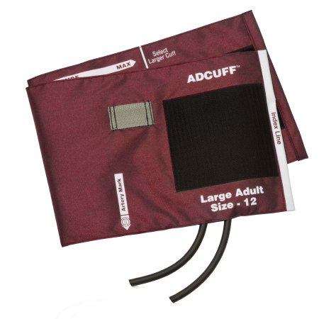 American Diagnostic Corp Reusable Blood Pressure Cuff Adcuff™ 34 to 50 cm Arm Nylon Cuff Large Adult Cuff - Each - 845-12XBD-2GM-EA