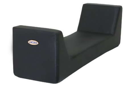 Patterson Medical Supply Foot / Heel Elevator Lacura™ Foot Block 28 W X 8 D X 8 H Inch Foam Hook and Loop Strap Fastening - Each - 560890-EA