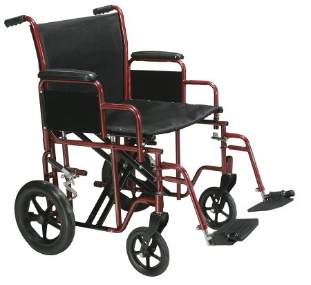 Drive Medical Bariatric Transport Wheelchair drive™ - Each - BTR20-R-EA