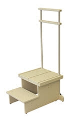 Wolf X-Ray Step Stool X-Ray 2 Steps Polyethylene Frame 16 Inch Step Height - Each - 44302-EA