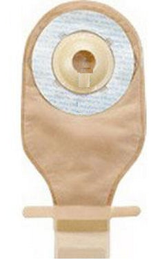 Marlen Manufacturing Ileostomy / Colostomy Pouch UltraLite™ One-Piece System 9 Inch Length Drainable Deep Convex, Pre-Cut - Box of 10 - 57622-BX