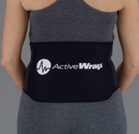 DeRoyal Hot / Cold Therapy Wrap ActiveWrap® Back Small / Medium Up to 35 Inch Waist Circumference Active Medical Plush™ / Plastic / Gel Reusable - Each - 9374-00-EA