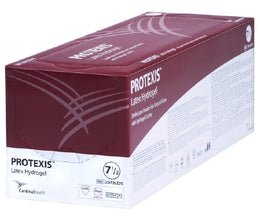 Cardinal Surgical Glove Protexis™ Latex Hydrogel Size 8 Sterile Latex Standard Cuff Length Smooth Translucent Yellow Not Chemo Approved - Box of 50 - 2D72LS80-BX