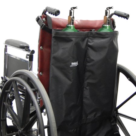 Skil-Care Oxygen Tank Holder for Wheelchair SkiL-Care™ For 16 to 24 Inch Wheelchair - Each - 707028-EA