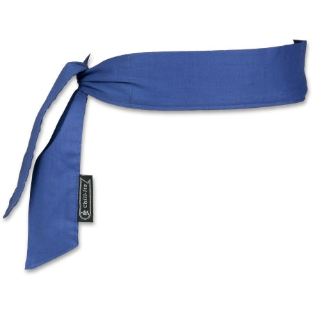 Ergodyne Cooling Bandana Chill-Its® Blue One Size Fits Most - Each - 12307-EA