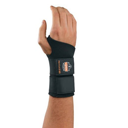 Ergodyne Wrist Support ProFlex® 670 Ambidextrous Double Strap Neoprene Left or Right Hand Black Large - Each - 16624-EA