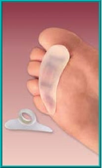 Pedifix Toe Cushion Visco-GEL® Small Pull-On Left Foot - Each - P53-SL-EA