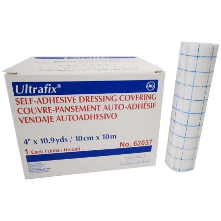 Gentell Dressing Retention Tape with Liner Ultrafix® White 4 Inch X 11 Yard Nonwoven NonSterile - Each - 62037-EA