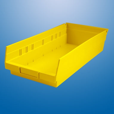 Health Care Logistics Shelf Bin Blue Plastic 4 X 8-3/8 X 17-7/8 Inch - Each - 1457B-EA