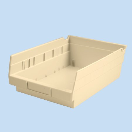 Health Care Logistics Shelf Bin Yellow Plastic 4 X 8-3/8 X 11-5/8 Inch - Each - 1447Y-EA