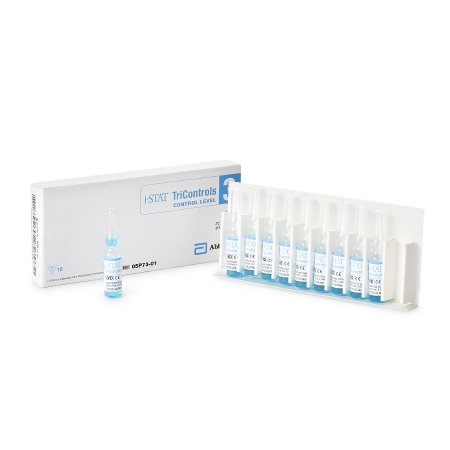 Abbott Point of Care Control i-STAT® Tricontrols Sodium / Potassium Level 3 1.7 mL - Each - 05P7301-EA