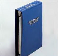 First Healthcare Products Prefilled Binder First Healthcare 3 Ring Teal Side Opening - Each - M119402-27-EA