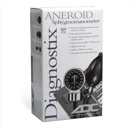 American Diagnostic Corp Aneroid Sphygmomanometer Unit Diagnostix™703 Series Adult Nylon 23 - 40 cm Palm Aneroid - Each - 703-11AN-EA