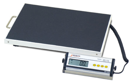 Detecto Scale Bariatric Floor Scale Detecto® Digital LCD Display 600 lbs. Capacity Battery Operated - Each - DR660-EA