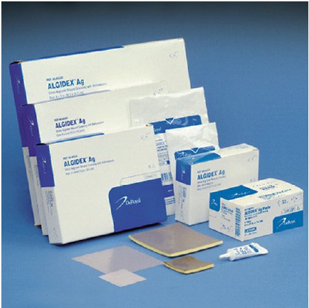 DeRoyal Silver Foam Dressing Algidex Ag® 4 X 4 Inch Square Sterile - Each - 46-AG44-EA