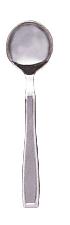 Fabrication Enterprises Soup Spoon Weighted / Straight Silver Stainless Steel - Each - 61-0023-EA