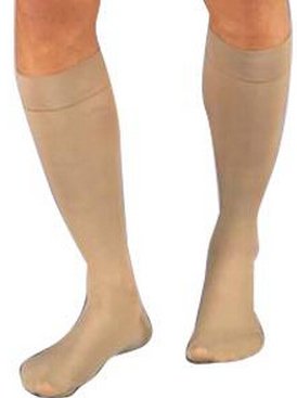 BSN Medical Compression Stocking JOBST® Relief® Knee High Medium Black Closed Toe - Pair - 114737-PR