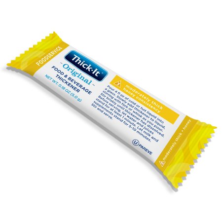 Kent Precision Foods Food and Beverage Thickener Thick-It® Original 6.4 Gram Individual Packet Unflavored Powder IDDSI Level 3 Moderately Thick/Liquidized - Each - J593-LE800-EA