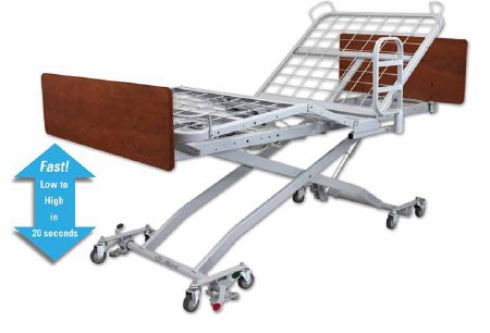 Span America Electric Bed Rexx Fast Long Term Care 80 Inch Length Orthopedic Grid Deck 7-7/8 to 28 Inch Height Range - Each - QD2250ML-EA