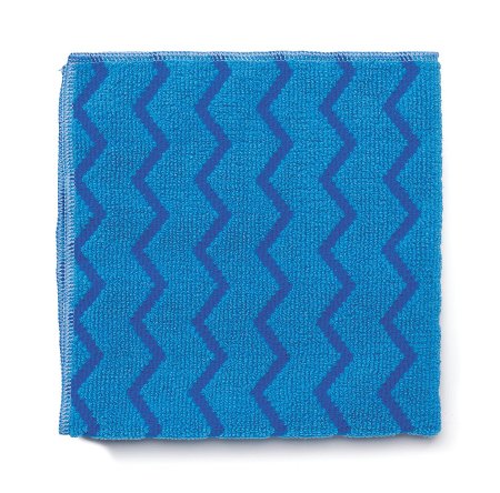 RJ Schinner Co Cleaning Cloth HYGEN™ Medium Duty Blue NonSterile Microfiber 16 X 16 Inch Reusable - Case of 12 - FGQ62000BL000-CS
