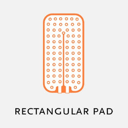 Ossur Cold Therapy Pad Ossur® Cold Rush® General Purpose One Size Fits Most 5 X 10 Inch Fabric / Vinyl Reusable - Each - B-232002402-EA