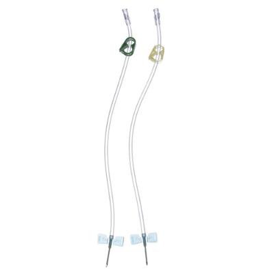 B. Braun Arteriovenous Fistula Needle Buttonhole® AVF 14 Gauge 1 Inch 12 Inch Tubing Without Port - Case of 115 - BH-2004PE-CS