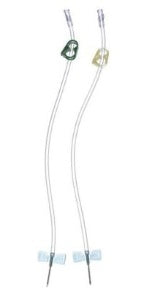 B. Braun Arteriovenous Fistula Needle Buttonhole® AVF 15 Gauge 1 Inch 12 Inch Tubing Without Port - Case of 115 - BH-2005PE-CS