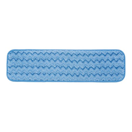 RJ Schinner Co Wet Mop Pad Rubbermaid® HYGEN™ Bound Edge Blue Microfiber / Polyester / Nylon Reusable - Case of 12 - FGQ41000BL00-CS