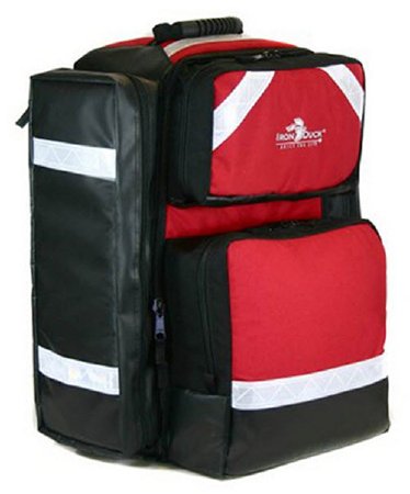 Fleming Industries Trauma Backpack Iron Duck® Red 12 X 19 X 23 Inch - Each - 32440-RD-EA