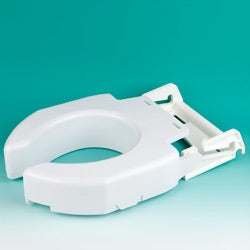 Maddak Raised Toilet Seat Secure-Bolt™ 3 Inch Height White 600 lbs. Weight Capacity - Each - 725680000-EA
