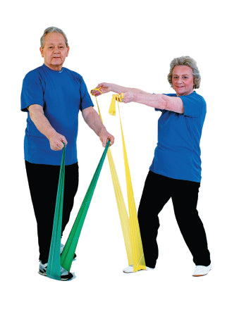 Fabrication Enterprises Exercise Resistance Band TheraBand® Green 5 Inch X 25 Yard Heavy Resistance - Each - 10-1238-EA