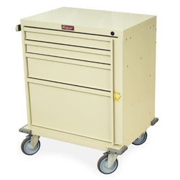 Harloff Crash Cart V-Series Beige - Each - V24-4B-EA