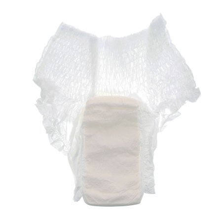 Cardinal Unisex Adult Absorbent Underwear Simplicity™ Pull On with Tear Away Seams Large Disposable Moderate Absorbency - Case of 72 - 1845-CS